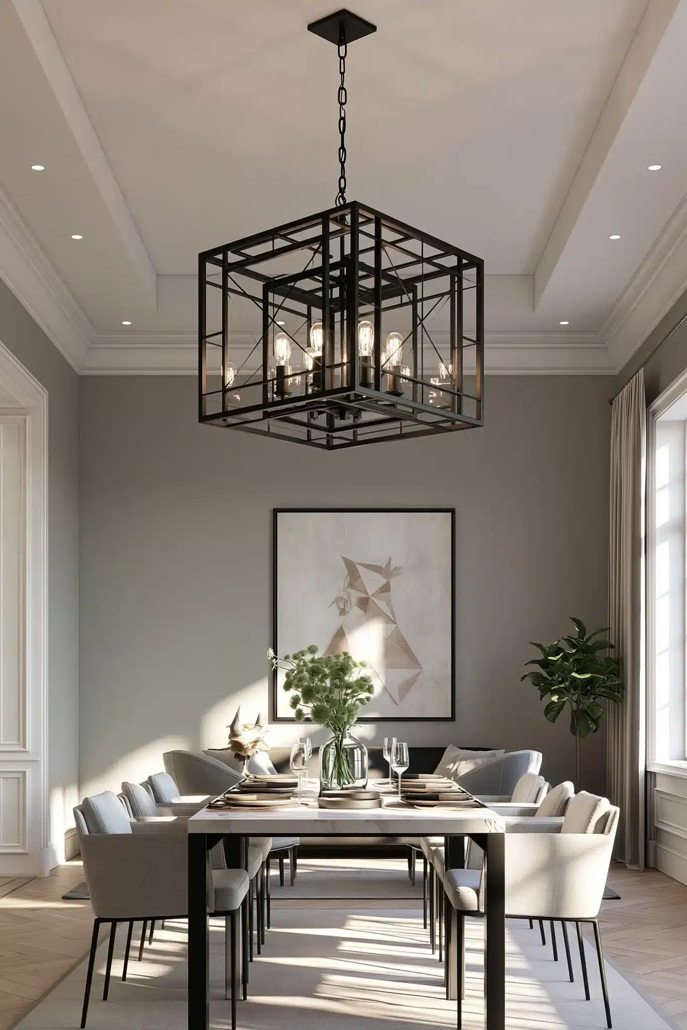 29 Dining Room Lighting Ideas for Every Hour of the Day 6 dining room lighting
