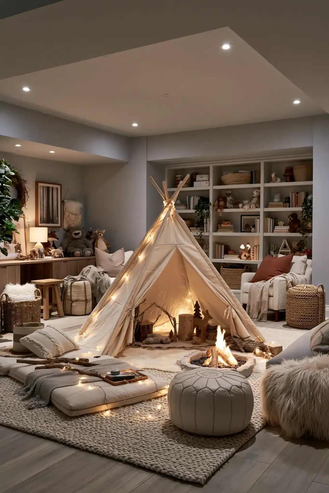 29 Basement Playroom Ideas That Turn Dead Space Into the Favorite Room 7 basement playroom
