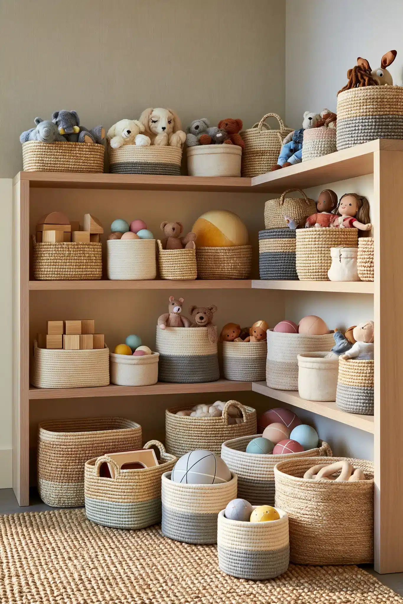 29 Playroom Storage Ideas to Tidy the Daily Mess 7 playroom storage