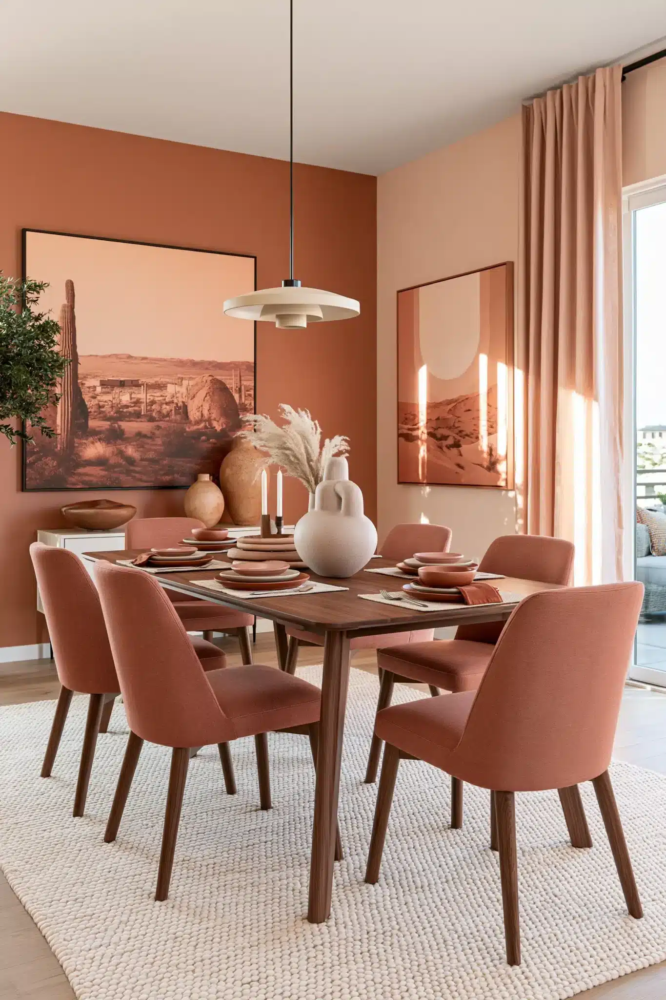 29 Mid Century Modern Dining Room Ideas With Clean Lines 9 mid century modern dining room