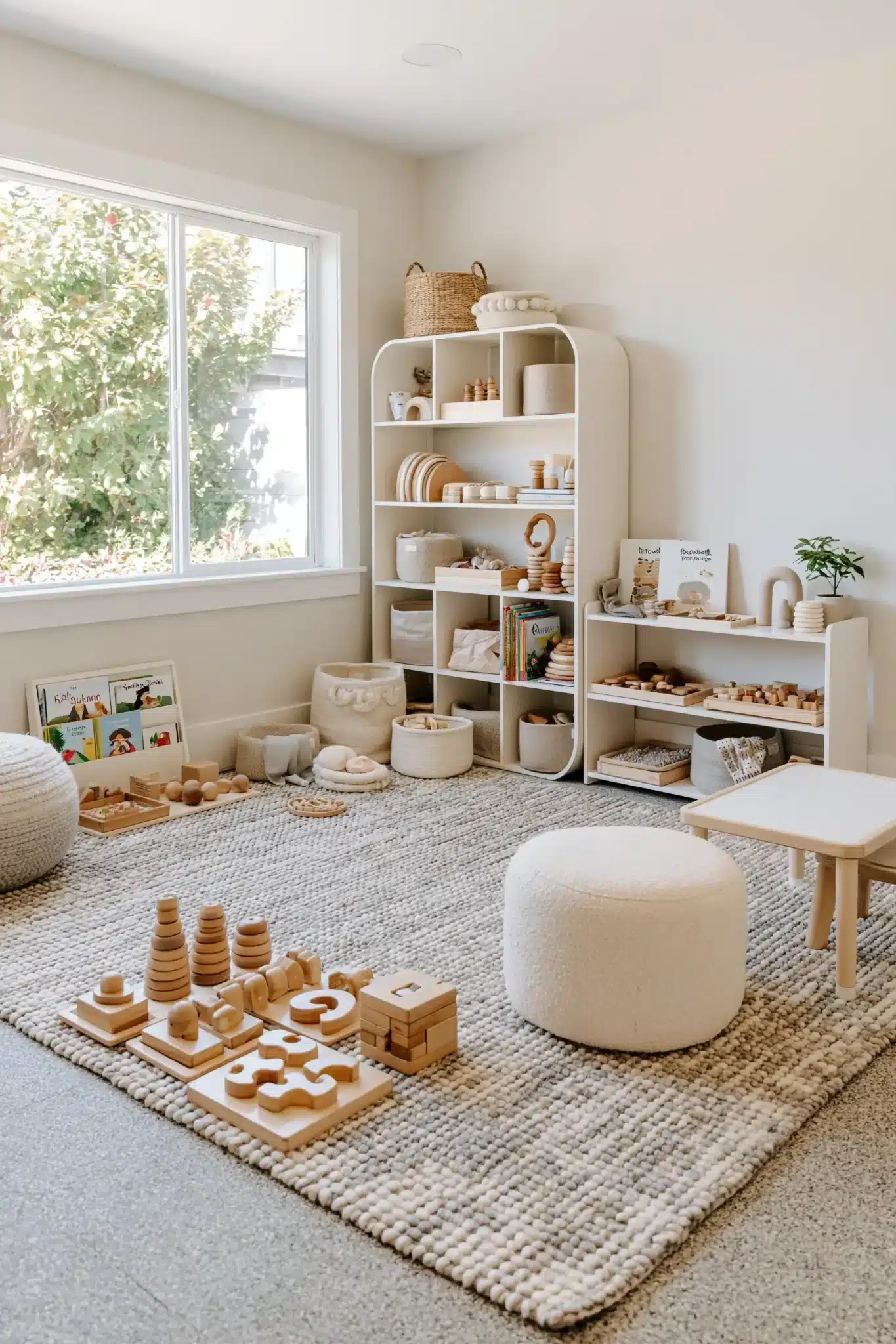 29 Montessori Playroom Ideas That Let Kids Actually Use the Room 9 montessori playroom